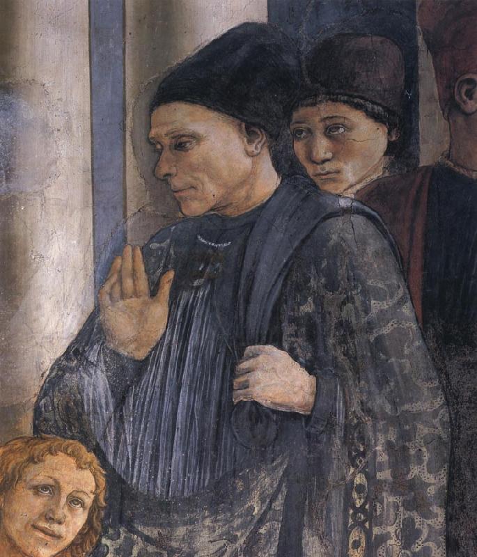 Fra Filippo Lippi Details of The Celebration of the Relics of St Stephen and Part of the Martyrdom of St Stefano oil painting image